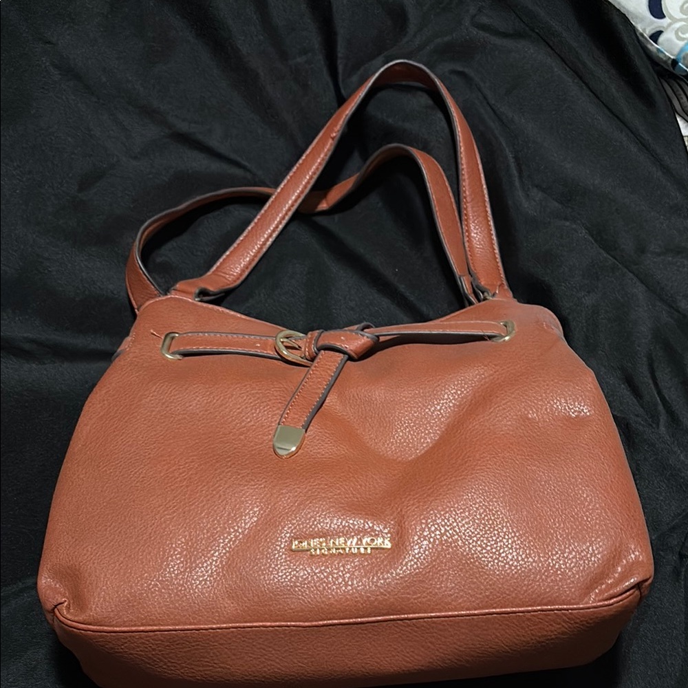 Michael Kors Brown Leather Shoulder Bag
